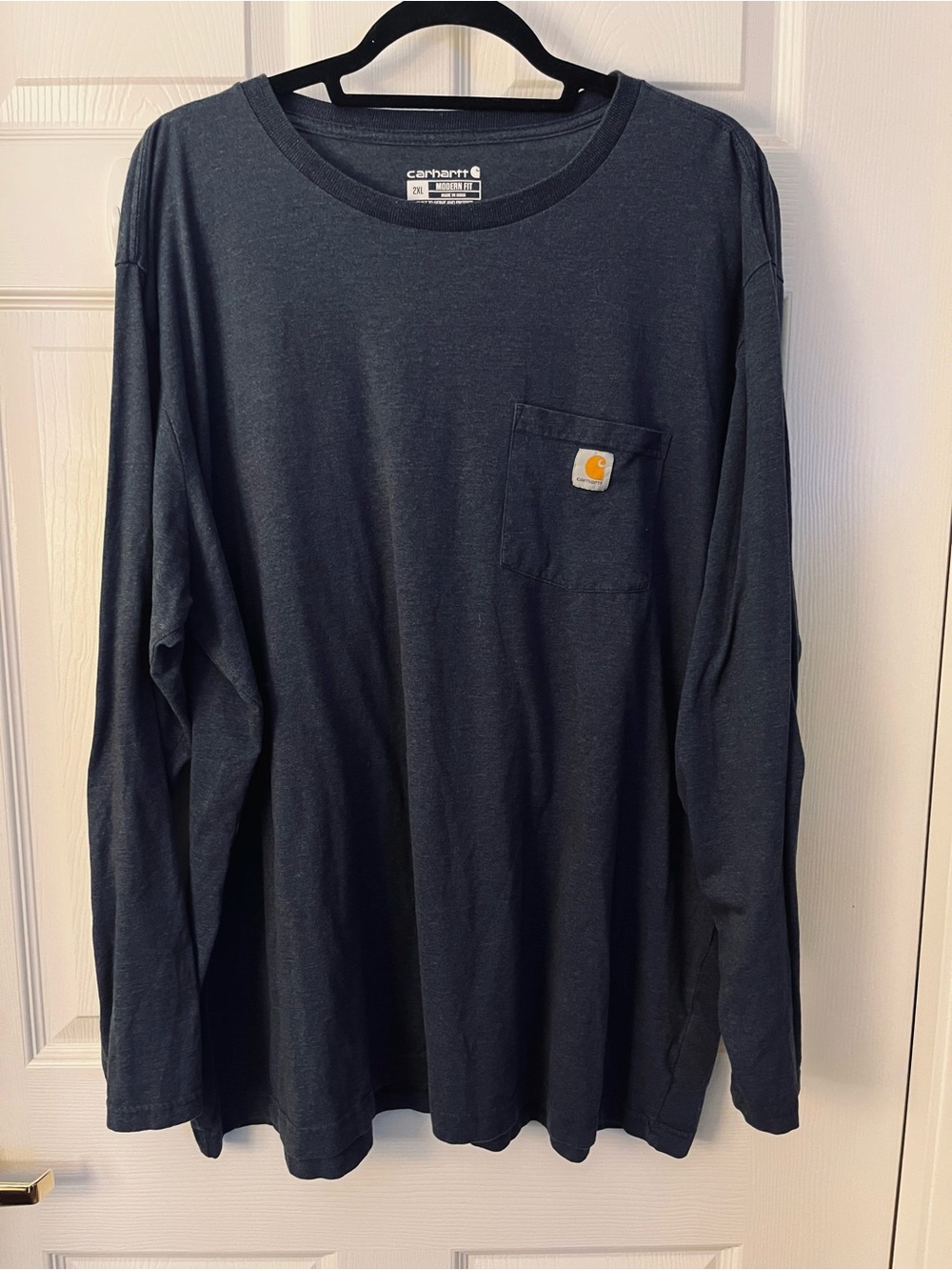 Carhartt Long-Sleeve Pocket Tee — 2XL